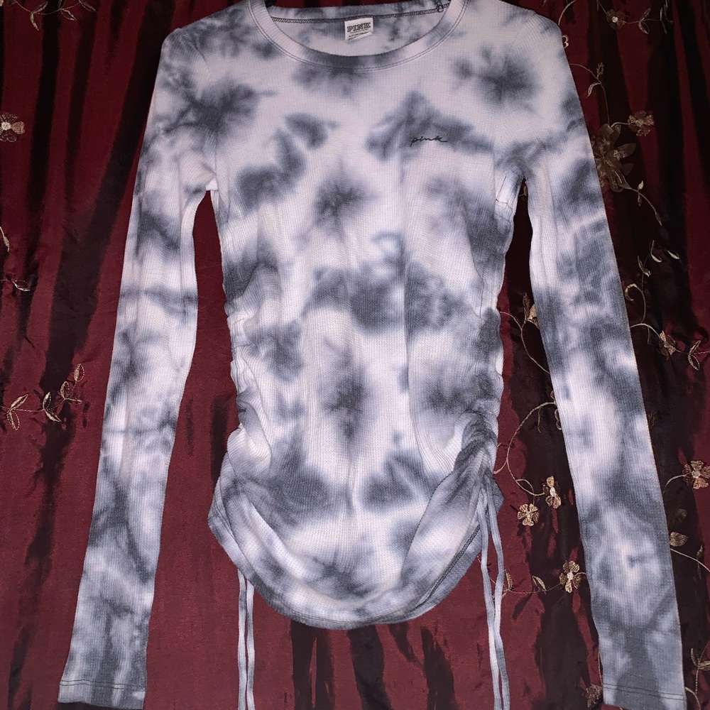 PINK Victoria secret Smokey Gray long sleeve